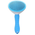 Self-Cleaning Dog & Cat Brush for Loose Hair, Tangles & Dander