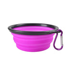 Collapsible Pet Travel Bowl for Dogs & Cats – Portable TPR Bowl