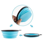 Collapsible Pet Travel Bowl for Dogs & Cats – Portable TPR Bowl