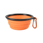 Collapsible Pet Travel Bowl for Dogs & Cats – Portable TPR Bowl
