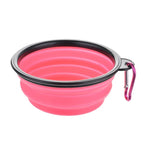 Collapsible Pet Travel Bowl for Dogs & Cats – Portable TPR Bowl